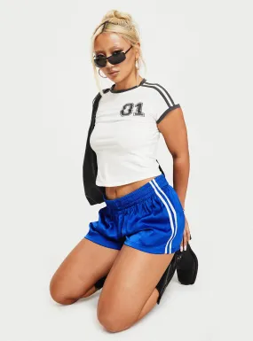 444 Shorts Cobalt