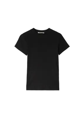 Basic rib t-shirt