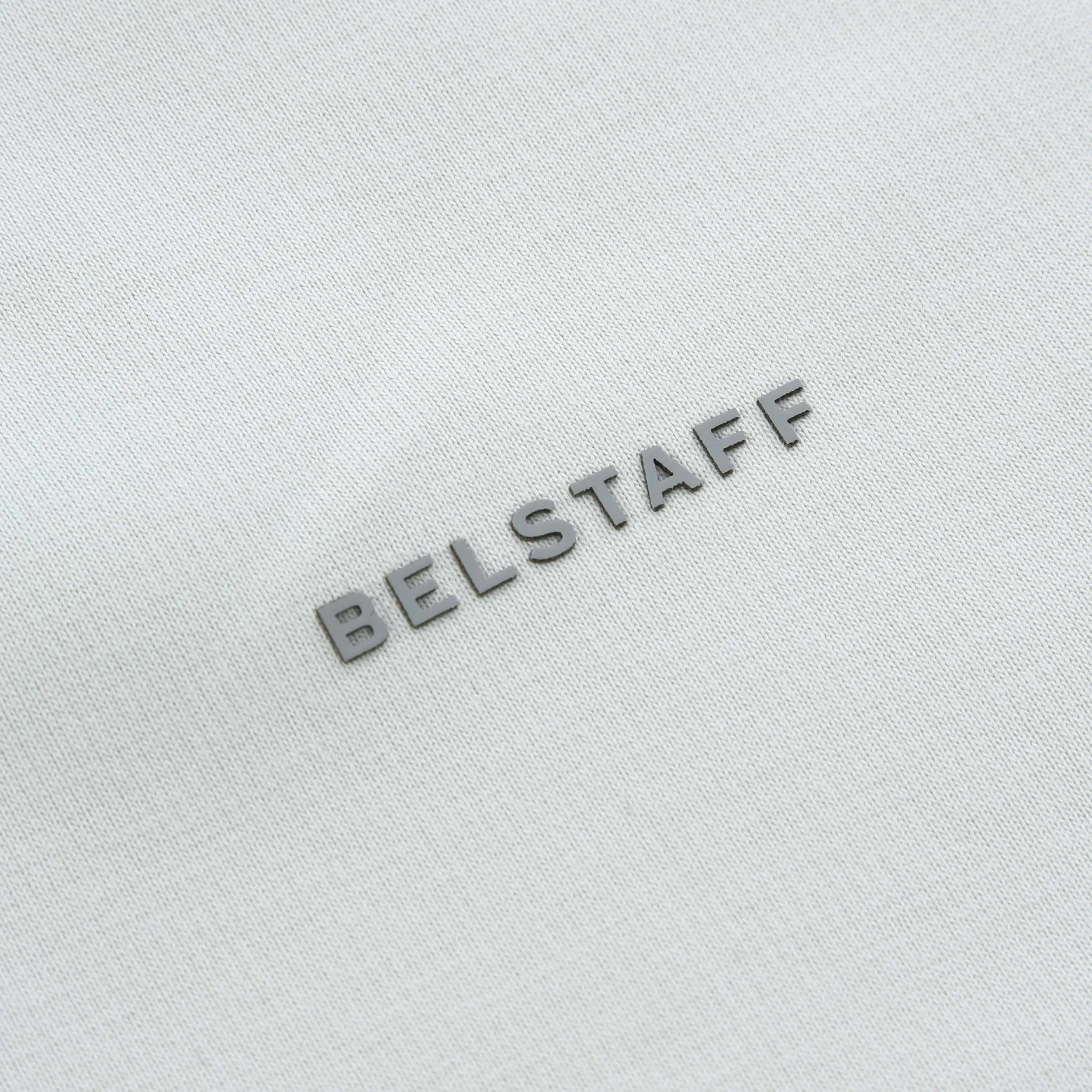 Belstaff Alloy Quarter Zip Sweat Top in Mercury