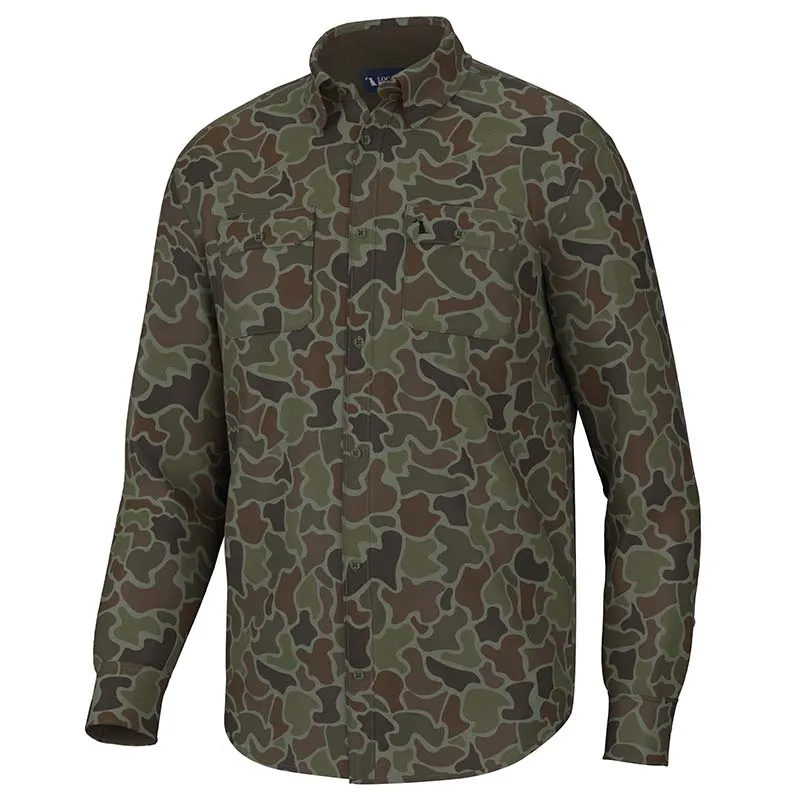 Camo Button Up Shirt