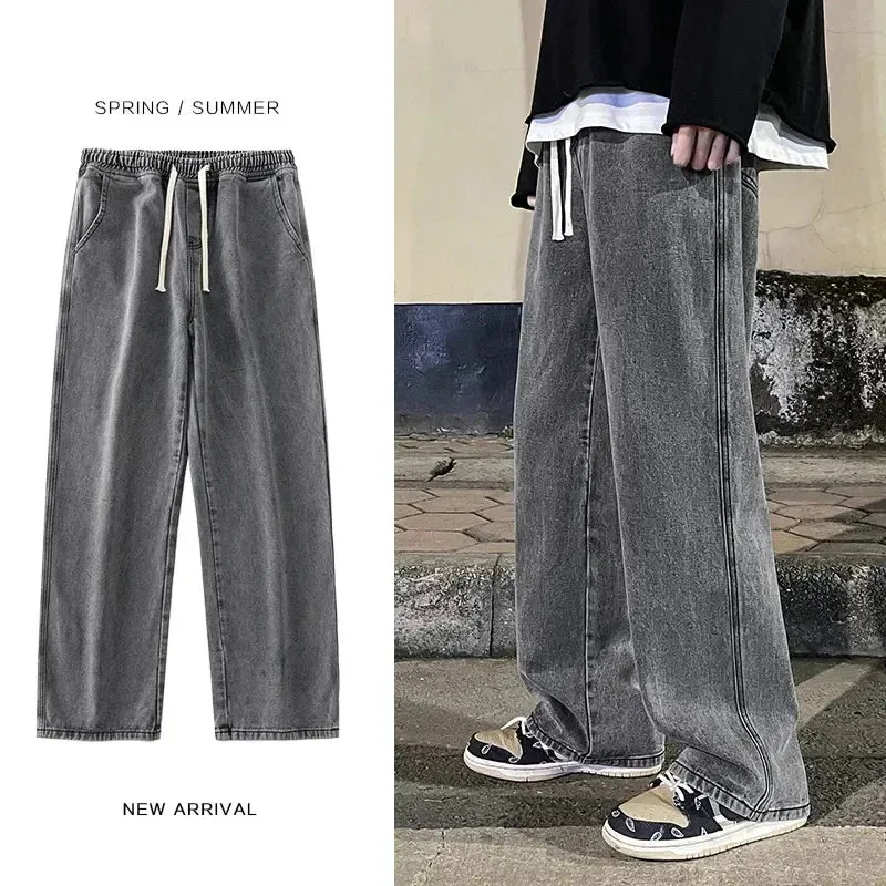 Casual Autumn  Jeans Homme Baggy Streetwear