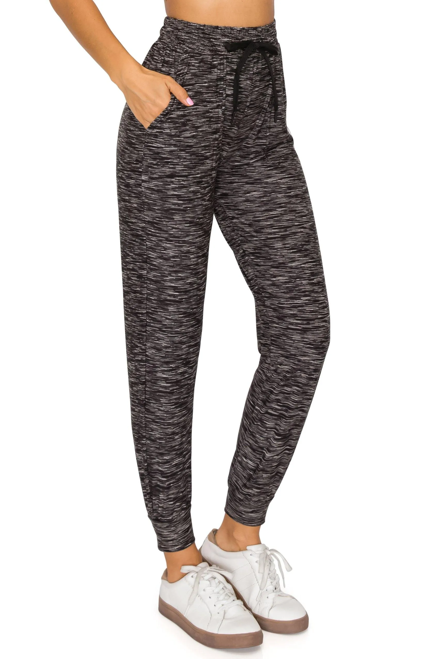 Drawstrings Jogger Sweatpants - Solid Colors