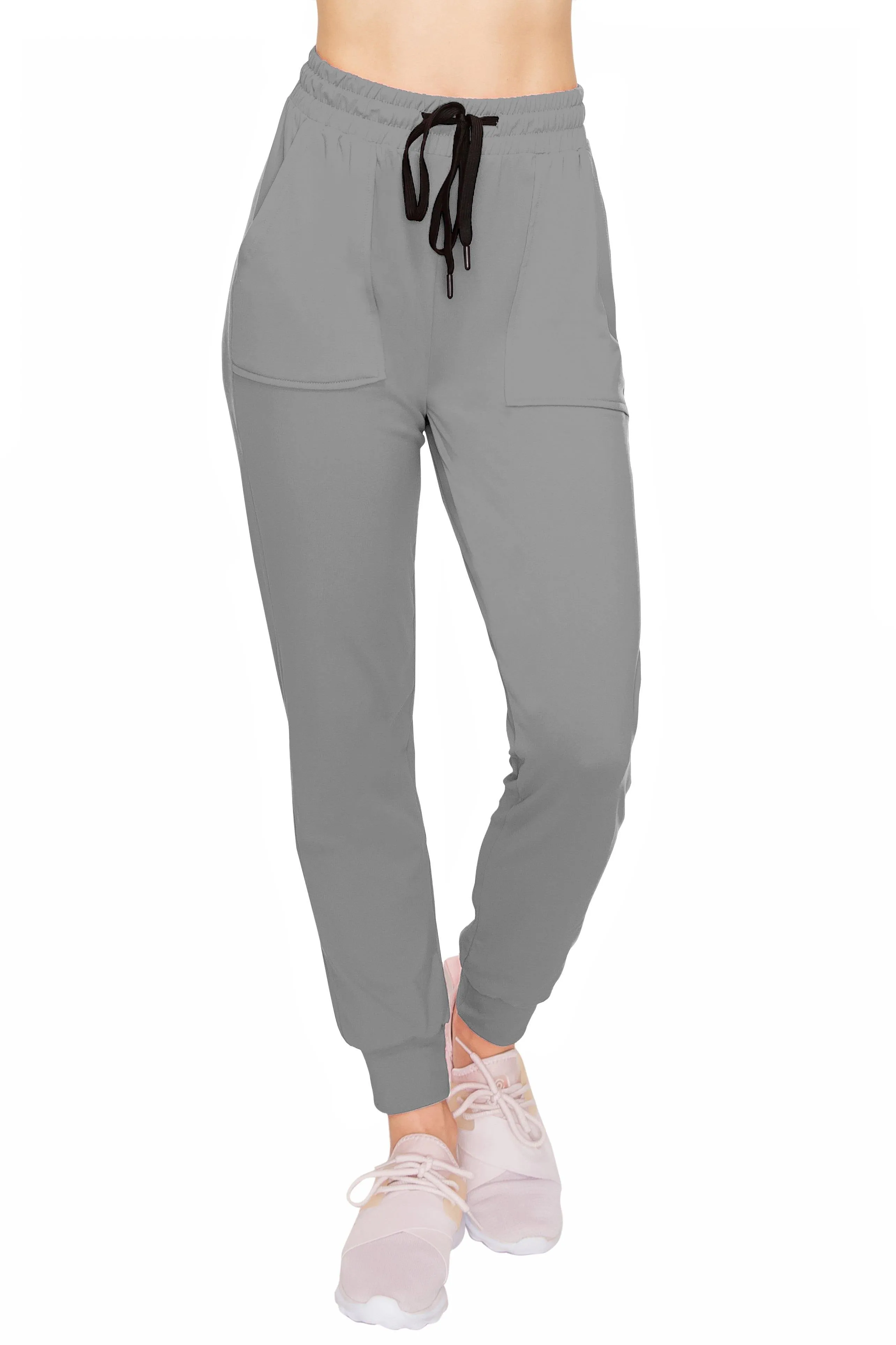 Drawstrings Jogger Sweatpants - Solid Colors