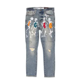 Icecream Mens 'Medium Blue' The Dead Don't Dance Jeans