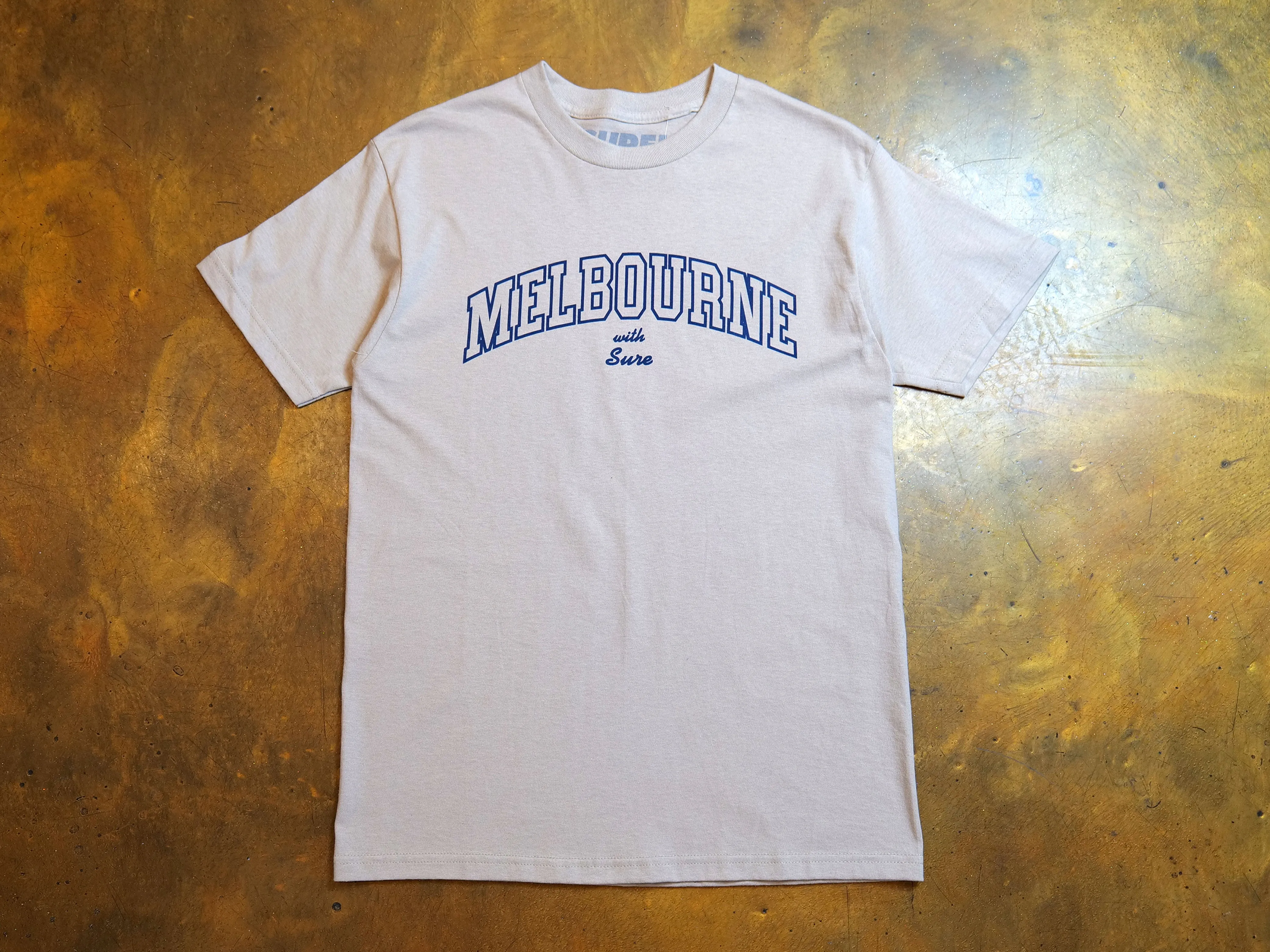 Letterman T-Shirt - Sand