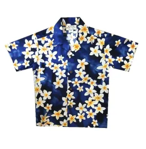 Plumeria Boys Aloha Shirt