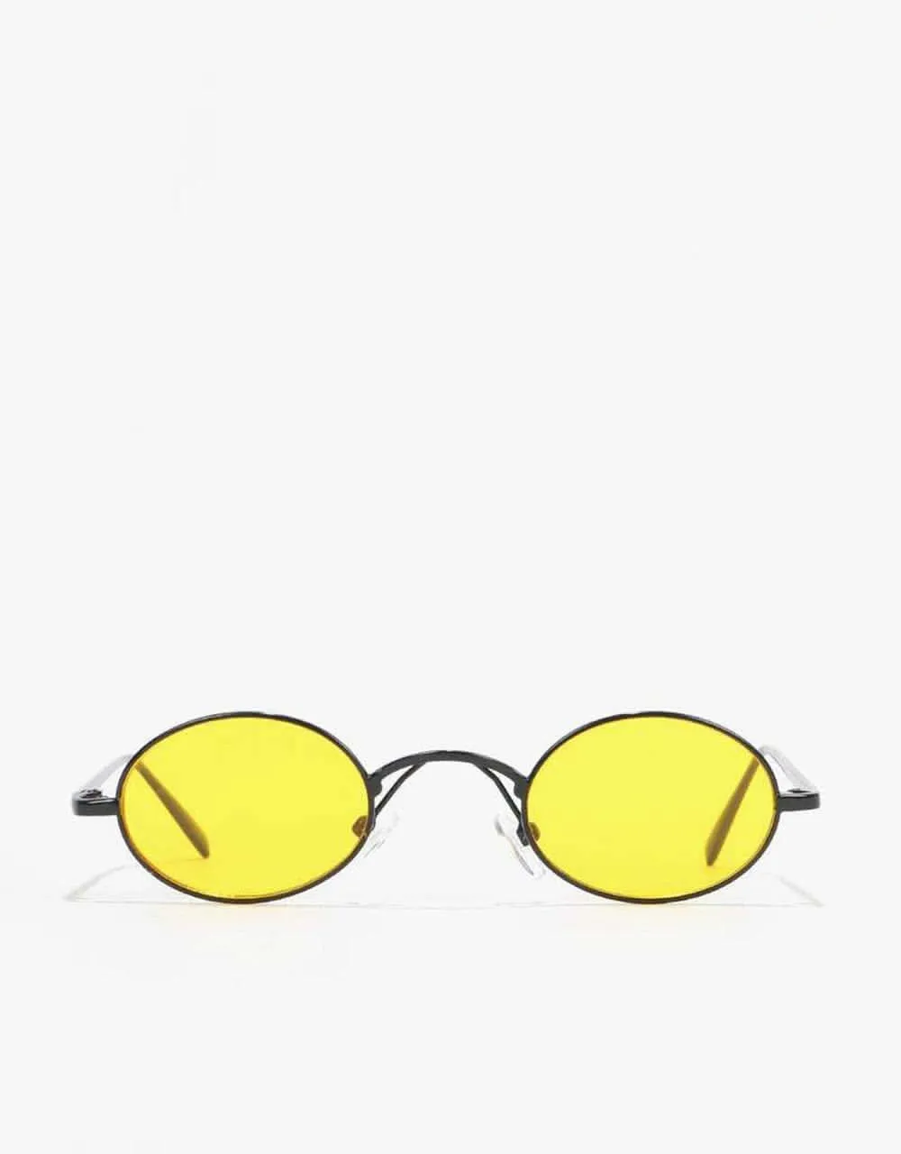 Route One Lennon Sunglasses - Yellow/Black